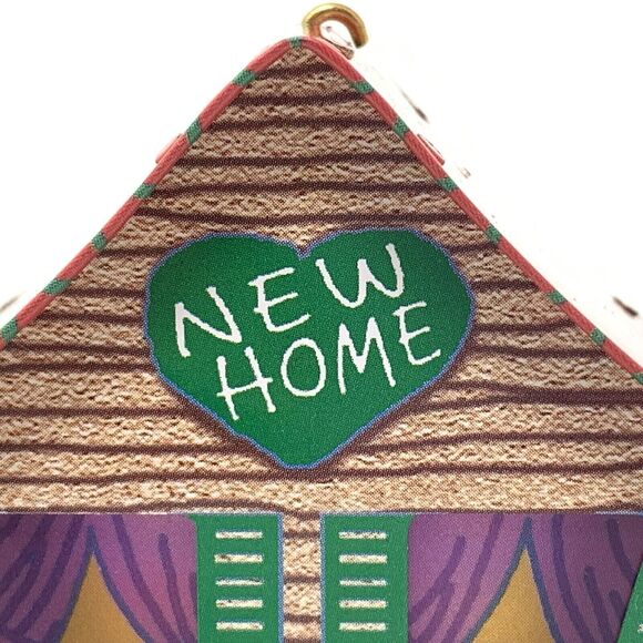 Hallmark Christmas Ornament 2004 New Home Special Lighting Effect Tin - Picture 3 of 8